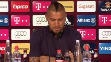 Видал: Целта ми с Байерн е да спечеля Шампионската лига