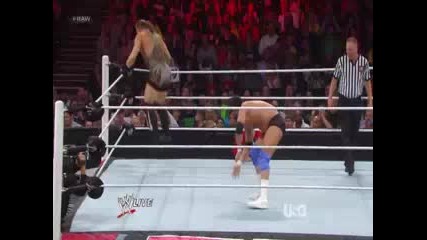 Rob Van Dam срещу Damien Sandow - Wwe Първична сила 16.9.2013г.