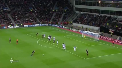 Байер ( Леверкузен ) 2:1 Реал ( Сосиедад ) 02.10.2013