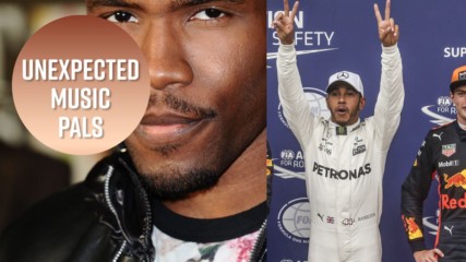 Lewis Hamilton is making music with Frank Ocean