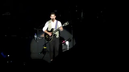Give Love A Try - Nick Jonas (live in Singapore.)