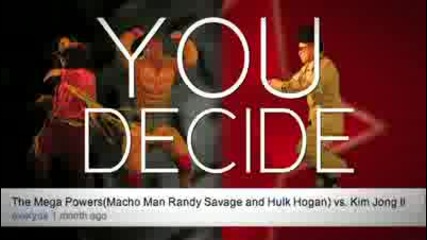 Hulk Hogan and Macho Man Vs Kim Jong-il - Epic Rap Battles of History 5