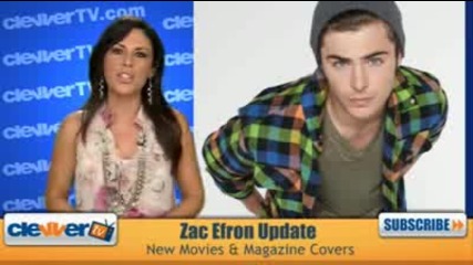 Zac Efron Update: New Movies & Magazine Covers 