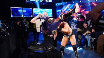 The Miz vs. SAnitY - Falls Count Anywhere 1-on-3 Handicap Match: SmackDown LIVE, 2 April, 2019
