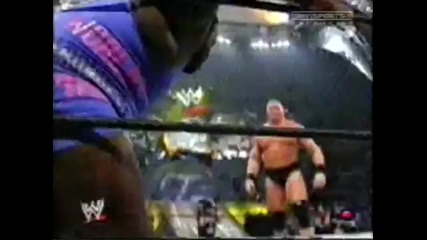 Brock Lesnar vs Mark Henry