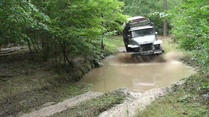 Тест на руски военни машини !