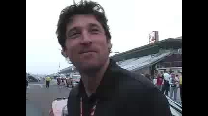 Patrick Dempsey,  Eric Dane take in the Indy 500 experience