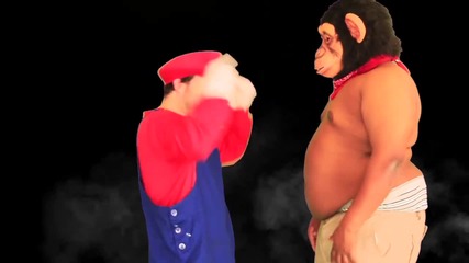 Eminem ft. lil Wayne - No Love (super Mario Bros Parody) 