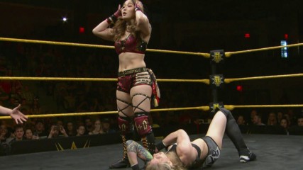 Io Shirai & Candice LeRae vs. Jessamyn Duke & Marina Shafir: WWE NXT, June 12, 2019