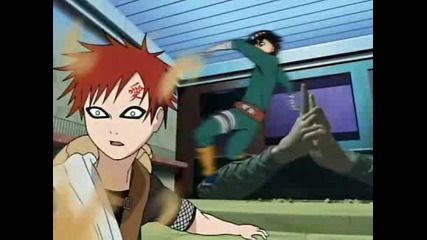 Gaara Vs Rock Lee