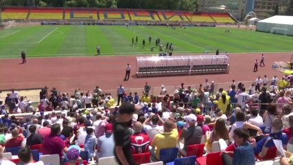 Бразилия проведе първа тренировка в Сочи