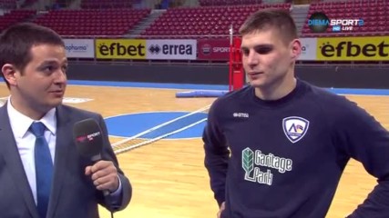Симеон Александров: Надявам се да отстраним ЦСКА за Купата