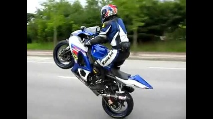 wheelie gsx - r1000 k7 