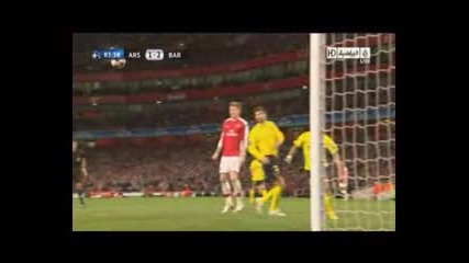31.3.2010 Арсенал - Барселона 2 - 2 Шл 1/4 финал 