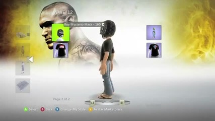 Wwe '12 Xbox Avatars - Best in the World!