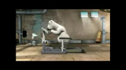 Bernard Bear In Gym.3gp