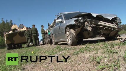 Russia: Russian APC involved in Yekaterinburg crash - reports