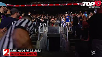 Top 10 Mejores Momentos de RAW: WWE Top 10, Ago 22, 2022