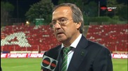 Дерменджиев: Имахме проблеми пред вратата