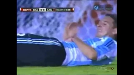 Brazil v Argentina 2010 South American World Cup Qualifiers 