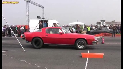 Chevrolet Camaro vs Gokart 650