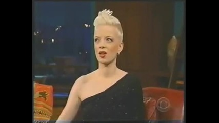 Shirley Manson On Craig Kilborn 2001 