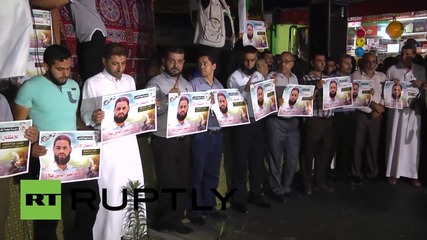 State of Palestine: Islamic Jihad march for hunger striker after he falls into coma