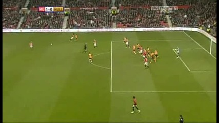 Манчестър Юнайтед 4 - 0 Хъл Сити Рууни Гол *hq* 