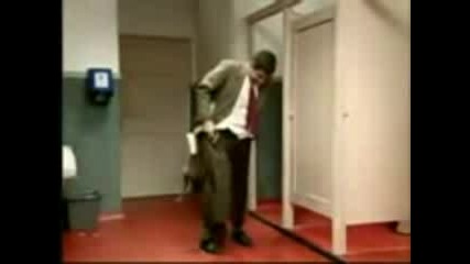 Mrbean in Toilet