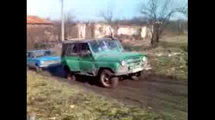Uaz Tegli Dve Koli