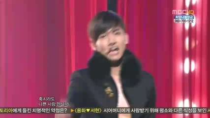 Tvxq - Keep Your Head Down ~ Music Core (15.01.11) 