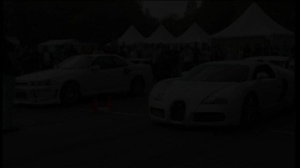 Bugatti Veyron vs Nissan Skyline Gt-r R34