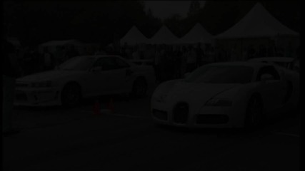 Bugatti Veyron vs Nissan Skyline Gt-r R34