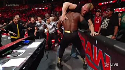 Bobby Lashley and Brock get into a wild brawl: Raw, Oct. 17, 2022
