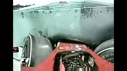 Инцидент със Фелипе Маса...