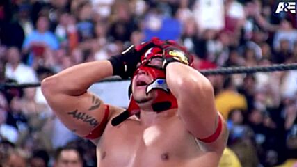 Rey Mysterio breaks barriers during an awe-inspiring career in sports-entertainment: Rey Mysterio A&E Biography: Legends sneak p