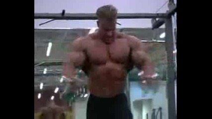 Jay Cutler training