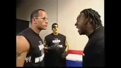Wwe - Голдъст имитира Скалата Смях
