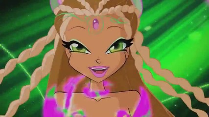 Winx Club - Flora Bloomix Transformation / Клуб Уинкс - Флора - Трансформация Блумикс Hd!