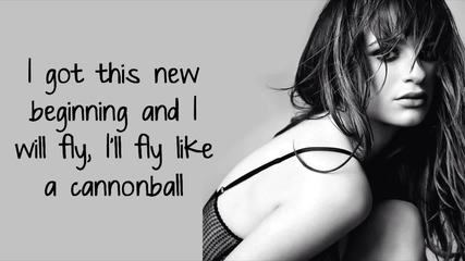 Lea Michele - Cannonball (lyrics)