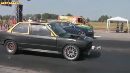 Audi Rs6 vs Bmw 345i E30 Turbo