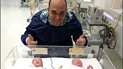Ники Александров стана баща на близнаци