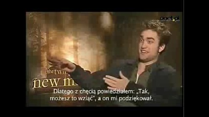 Robert Pattinson Talks About Taylor Lautner and Cedric
