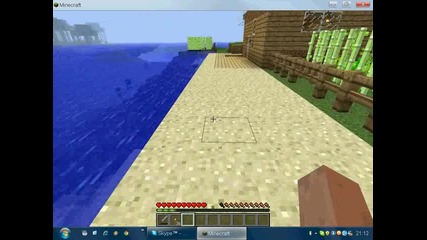 Моето първо оцеляване в Minecraft