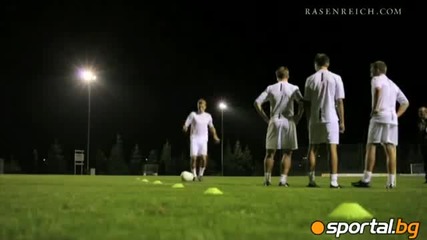 Нови футболни топки с неправилна форма помагат в тренировъчния процес 