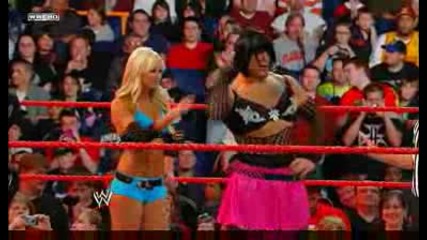 Wwe Superstars 07.05.09 Divas Tag Team Match