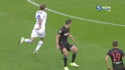Лийдс Юнайтед - Болтън 2:0 /първо полувреме/