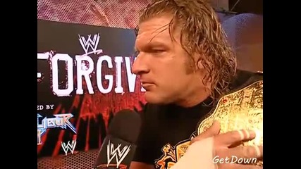 Интервю с Triple H - Wwe Unforgiven 2003 
