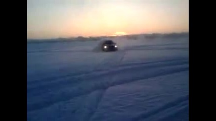 2006 Subaru Sti in the snow!