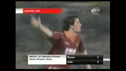 Рома - Интер 4:5 сезон 1998-1999